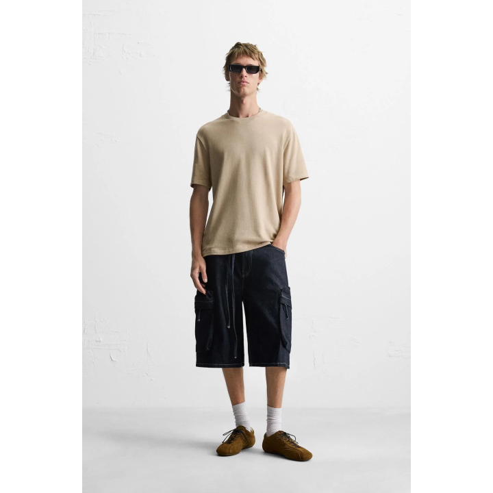 ТРИКОТАЖНАЯ ФУТБОЛКА СТАНДАРТНОГО КРОЯ