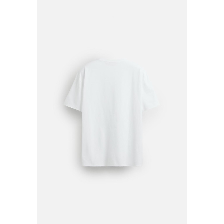 ФУТБОЛКА С НЕРОВНОЙ НИЖНЕЙ КРОМКОЙ