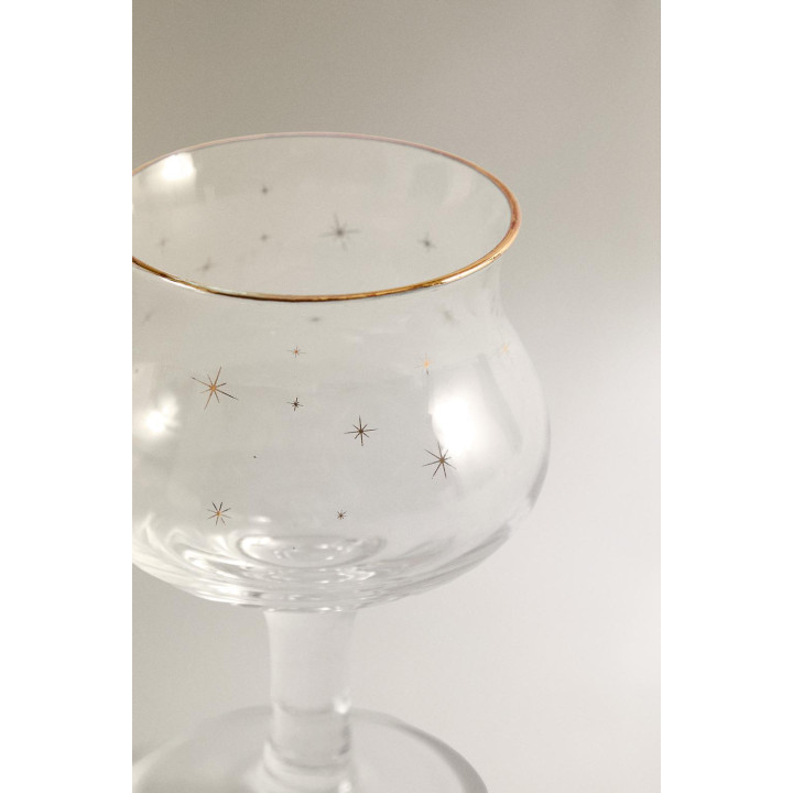 Набор стеклянных рождественских шотов (набор из 3)