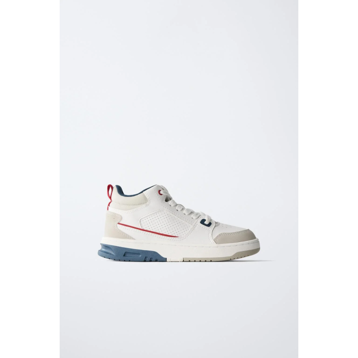 ВЫСОКИЕ КРОССОВКИ СО ВСТАВКАМИ