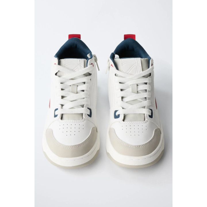 ВЫСОКИЕ КРОССОВКИ СО ВСТАВКАМИ