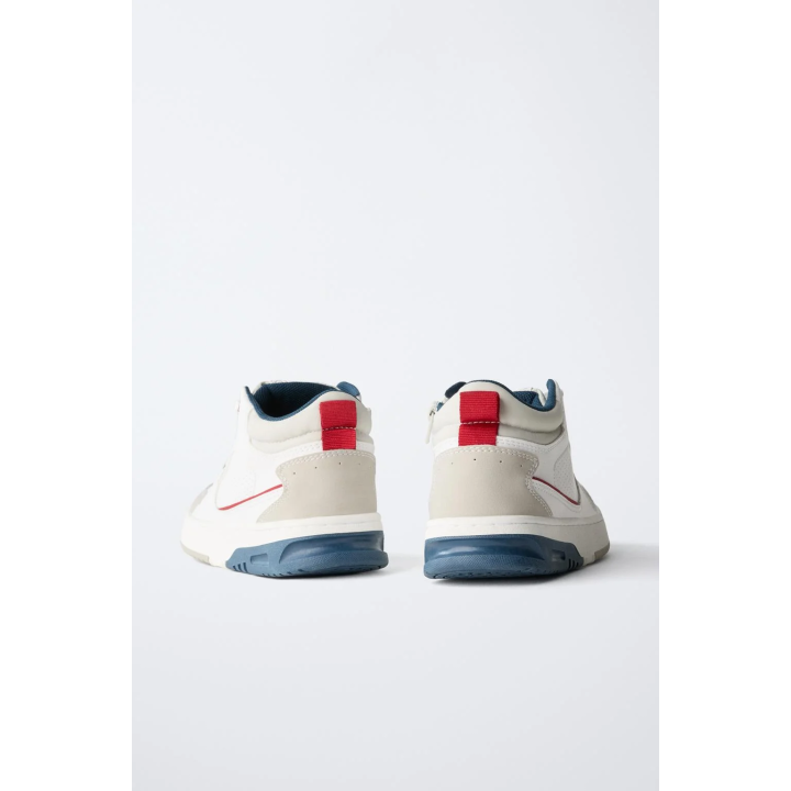 ВЫСОКИЕ КРОССОВКИ СО ВСТАВКАМИ