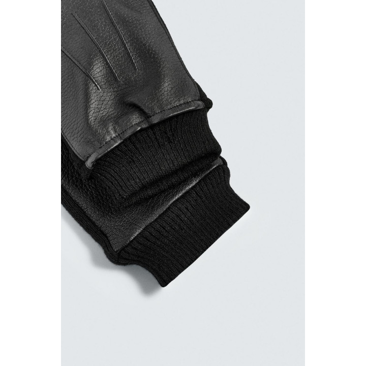 КОМБИНИРОВАННЫЕ КОЖАНЫЕ ПЕРЧАТКИ