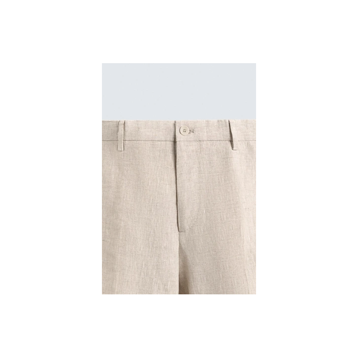 КОСТЮМНЫЕ БРЮКИ ИЗ 100% ЛЬНА