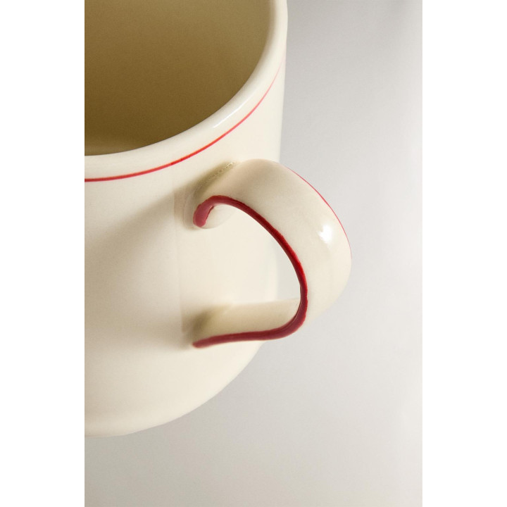 Керамическая кружка с рождественским мотивом