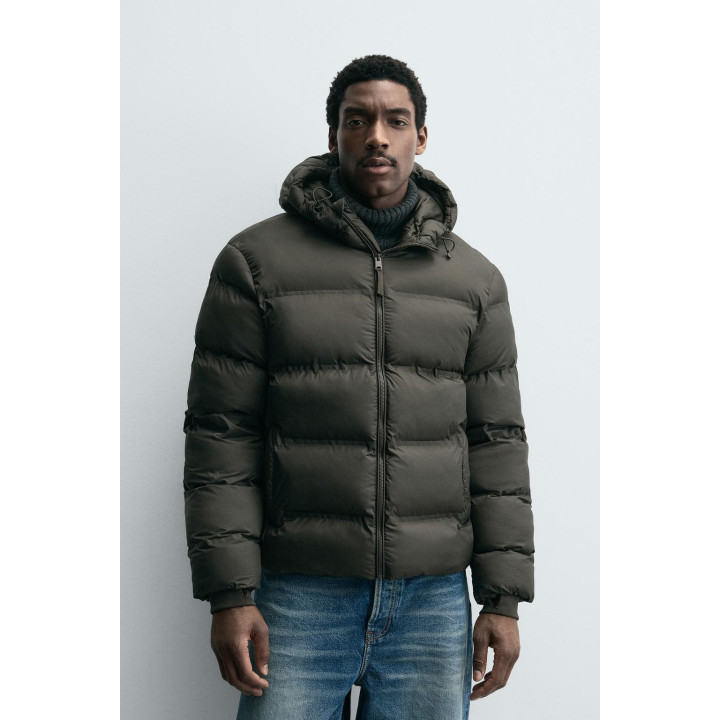 СТЕГАНАЯ КУРТКА WATER REPELLENT С КАПЮШОНОМ
