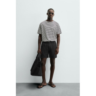 Бермуды из льняной смеси