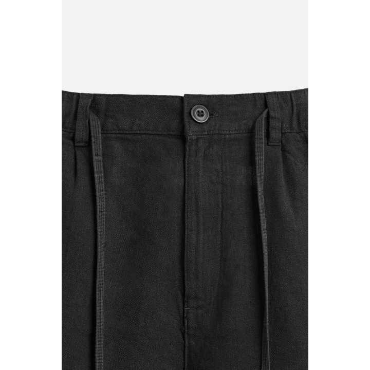 Бермуды из льняной смеси