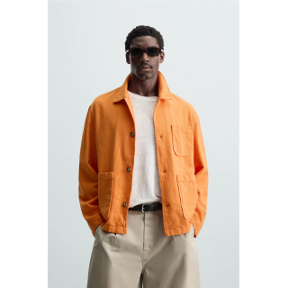 КУРТКА-РУБАШКА ИЗО ЛЬНА И ХЛОПКА