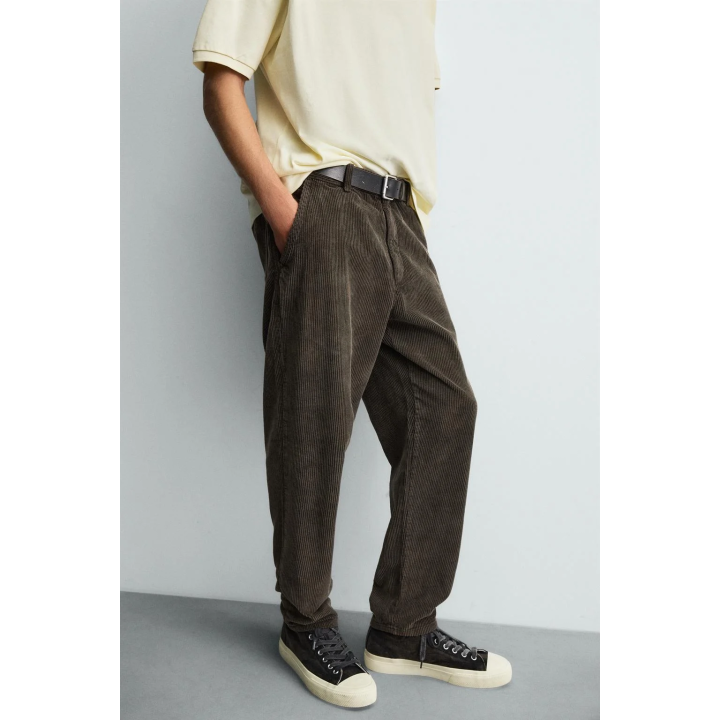 ВЕЛЬВЕТОВЫЕ БРЮКИ CARROT FIT