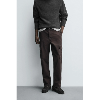 БРЮКИ КАРГО ИЗ ТВИЛА