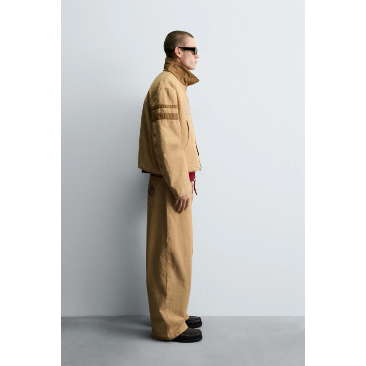 МЕШКОВАТЫЕ БРЮКИ С ВЫШИТОЙ НАШИВКОЙ NFL WASHINGTON COMMANDERS