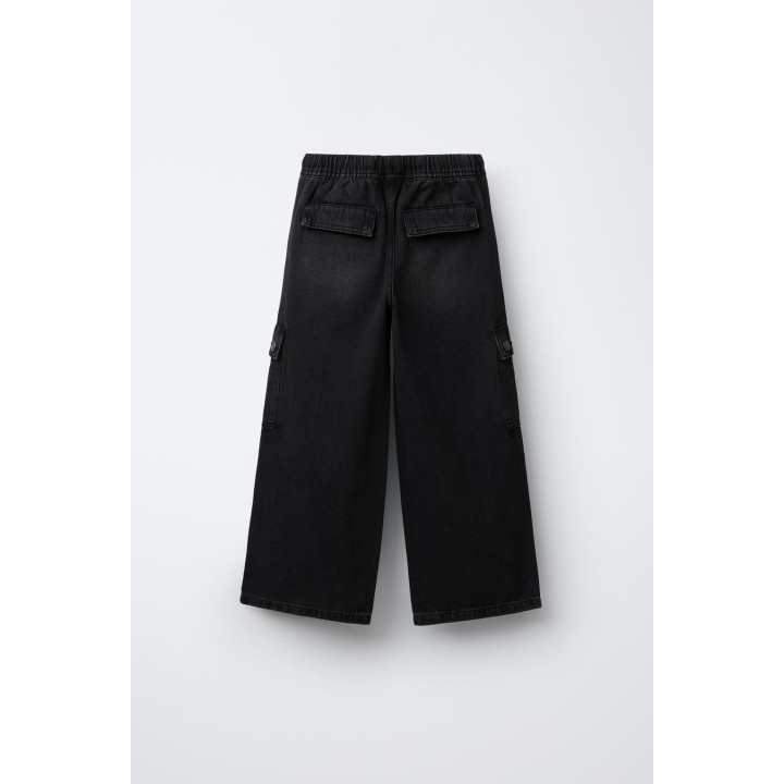 ДЖИНСОВЫЕ БРЮКИ КАРГО