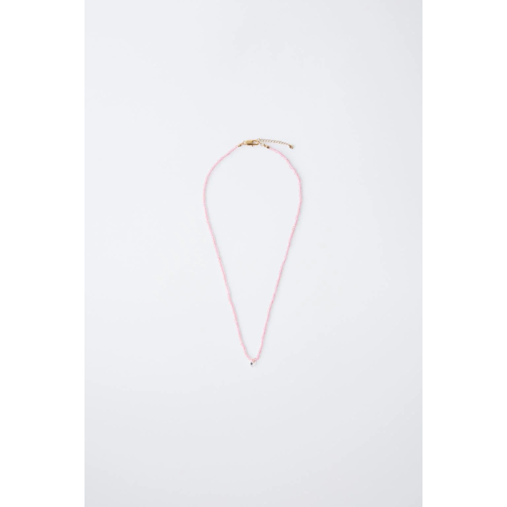 Ожерелье с сердцем из кубического циркония