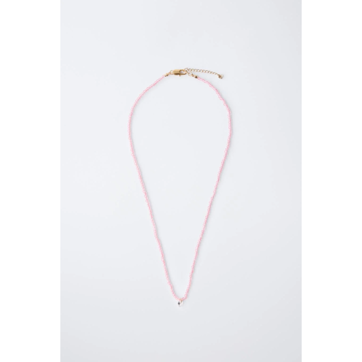 Ожерелье с сердцем из кубического циркония