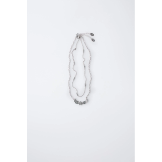 НАБОР ИЗ ДВУХ ОЖЕРЕЛИЙ С ПОДВЕСКАМИ «КРЫЛЬЯ»