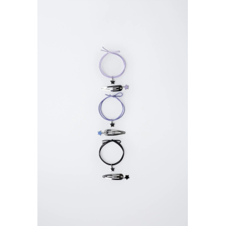 НАБОР ИЗ ТРЕХ РЕЗИНОК И ТРЕХ ЗАКОЛОК «ЗВЕЗДА»