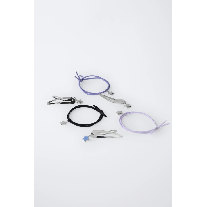 НАБОР ИЗ ТРЕХ РЕЗИНОК И ТРЕХ ЗАКОЛОК «ЗВЕЗДА»