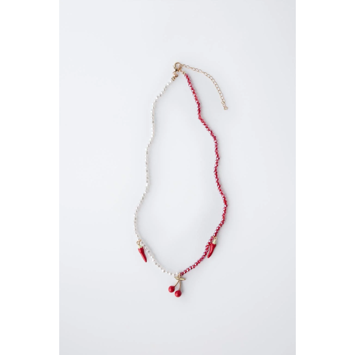 ПОДВЕСКА С ПЕРЦАМИ И ВИШНЯМИ