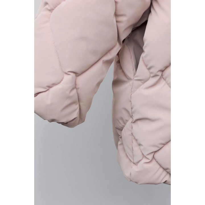 ДЛИННОЕ СТЕГАНОЕ ПАЛЬТО С РЕЗИНОВЫМ ПОКРЫТИЕМ