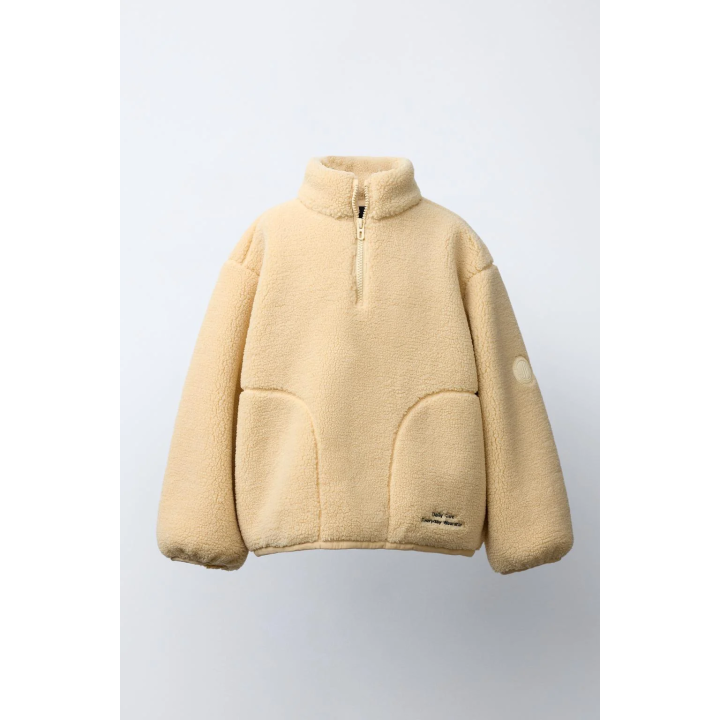 ТОЛСТОВКА ИЗ ИСКУССТВЕННОЙ ОВЧИНЫ НА МОЛНИИ