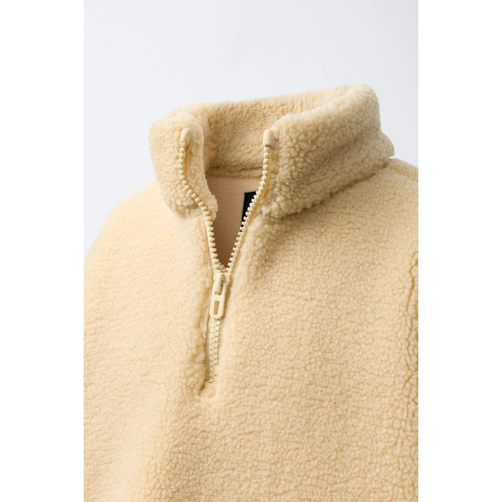 ТОЛСТОВКА ИЗ ИСКУССТВЕННОЙ ОВЧИНЫ НА МОЛНИИ