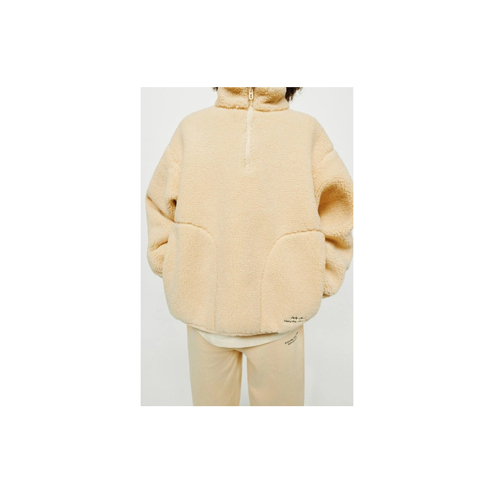 ТОЛСТОВКА ИЗ ИСКУССТВЕННОЙ ОВЧИНЫ НА МОЛНИИ