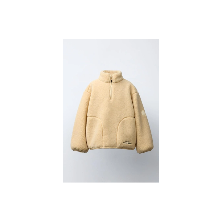 ТОЛСТОВКА ИЗ ИСКУССТВЕННОЙ ОВЧИНЫ НА МОЛНИИ