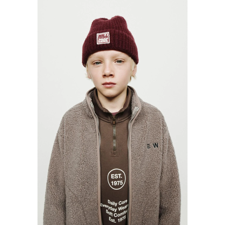 КУРТКА ИЗ ИСКУССТВЕННОЙ ОВЧИНЫ С ВЫШИВКОЙ