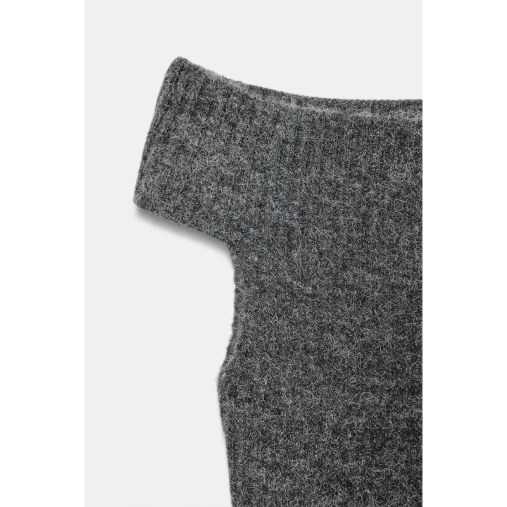 ТРИКОТАЖНЫЙ ТОП В РУБЧИК