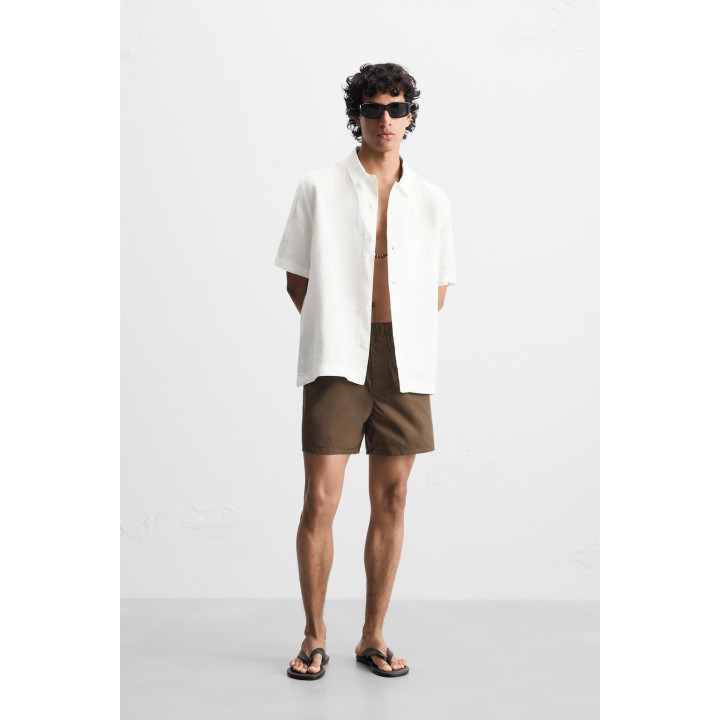 РУБАШКА ПОЛО ИЗ 100% ЛЬНА