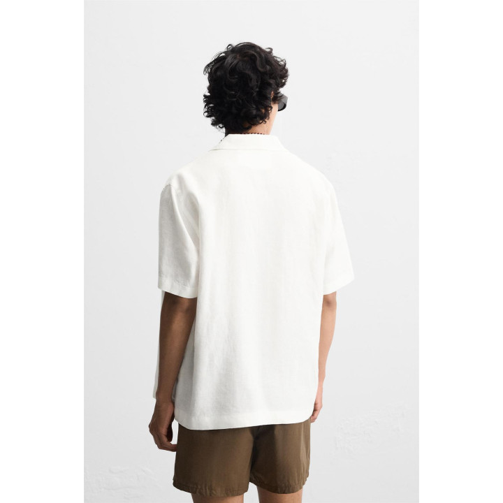 РУБАШКА ПОЛО ИЗ 100% ЛЬНА