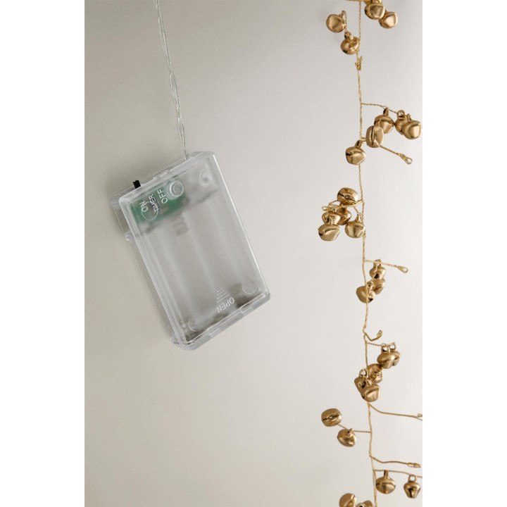 Рождественская гирлянда с колокольчиками