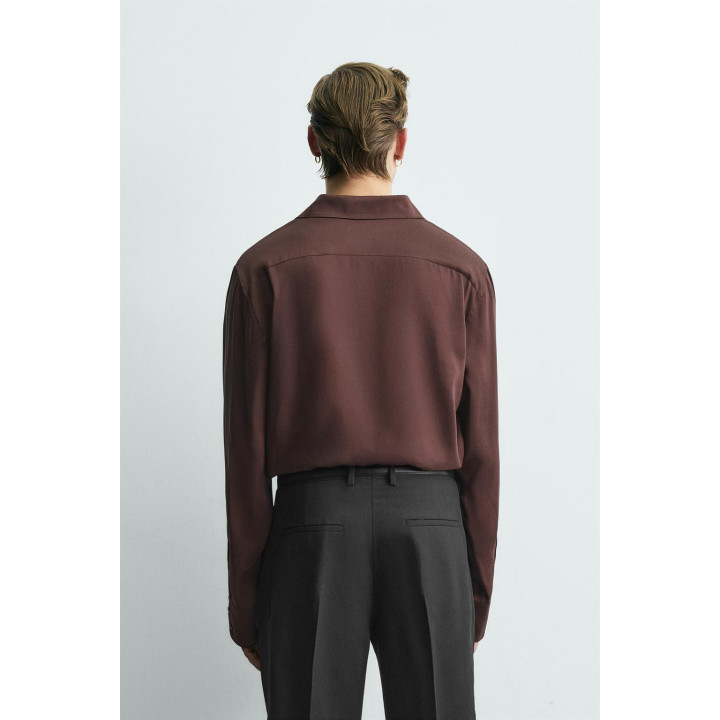 РУБАШКА RELAXED FIT ИЗ 100% ШЕЛКА LIMITED EDITION