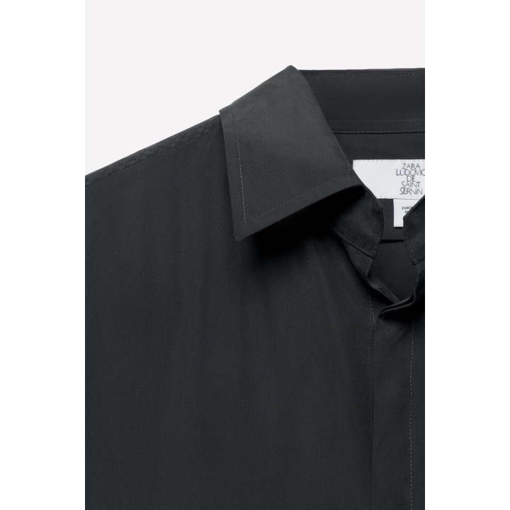 Поло из шелка ludovic de saint sernin x zara