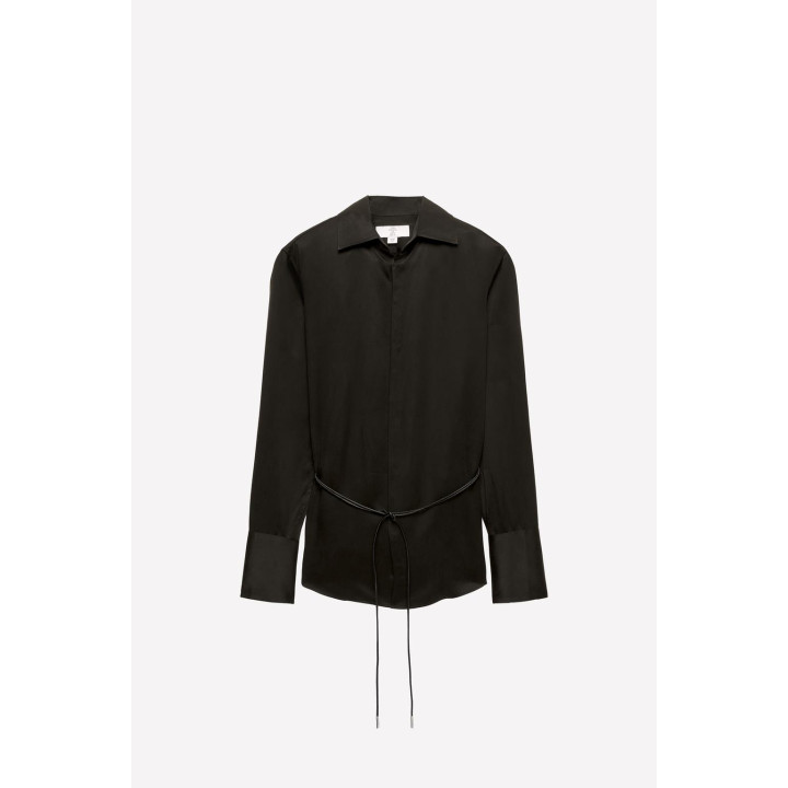 Рубашка из вискозы и шелка ludovic de saint sernin x zara