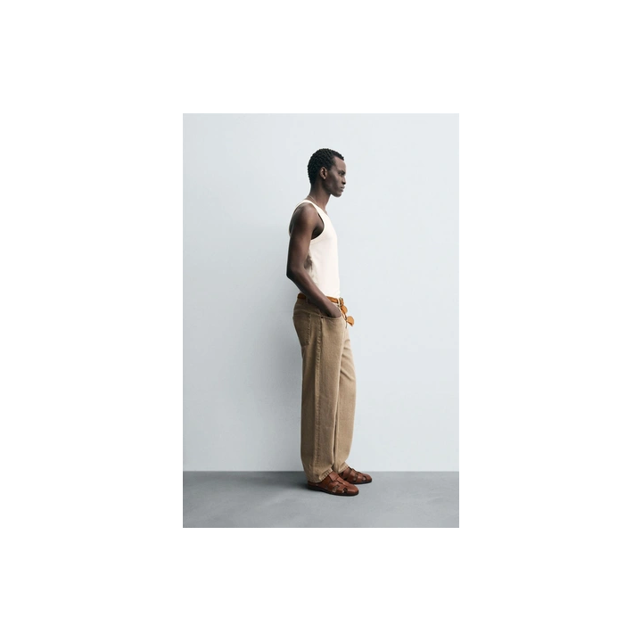 УКОРОЧЕННОЕ ПАЛЬТО ИЗ МЯГКОЙ ТКАНИ С ПУГОВИЦЕЙ