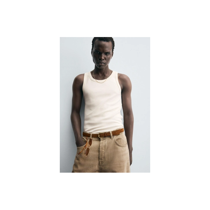 УКОРОЧЕННОЕ ПАЛЬТО ИЗ МЯГКОЙ ТКАНИ С ПУГОВИЦЕЙ