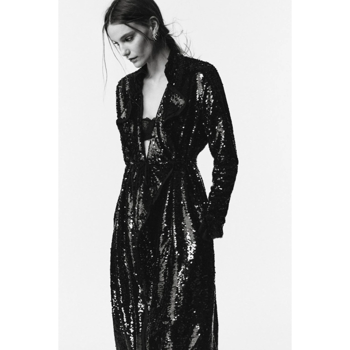 ПАЛЬТО С ПАЙЕТКАМИ - LIMITED EDITION