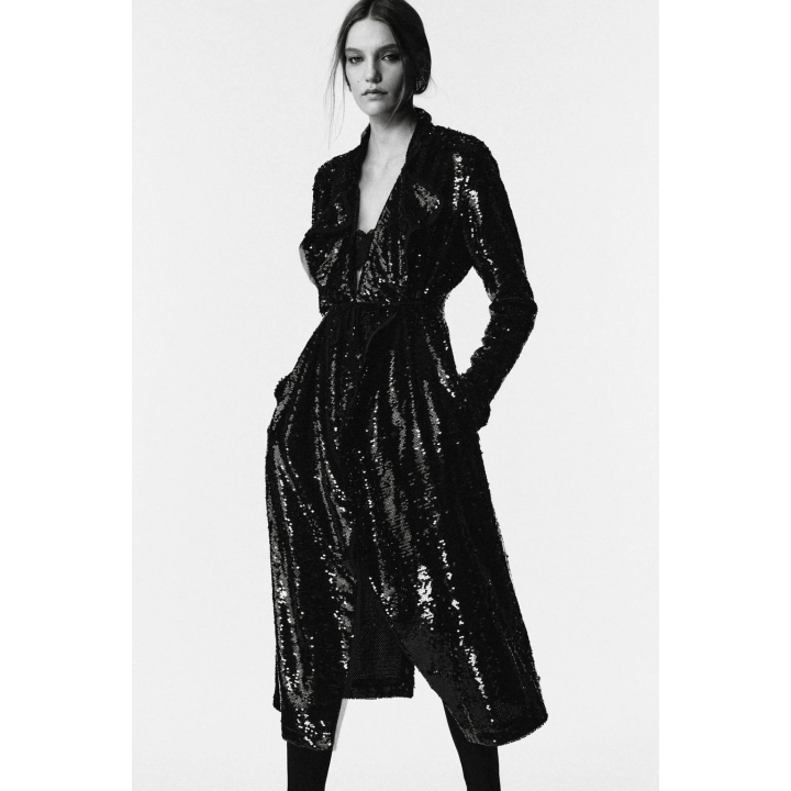 ПАЛЬТО С ПАЙЕТКАМИ - LIMITED EDITION