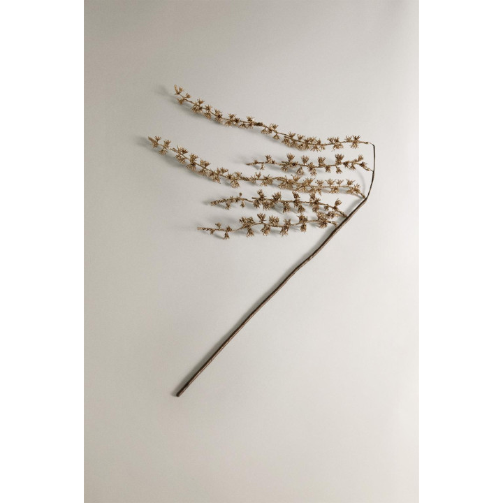 Сверкающий рождественский украшенный веточкой декор