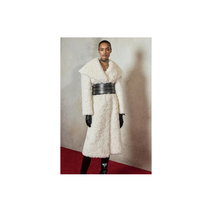 FAUX SHEARLING COAT LUDOVIC DE SAINT SERNIN x ZARA