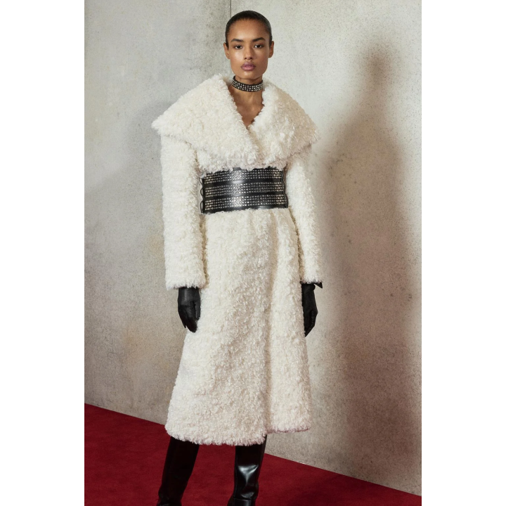 FAUX SHEARLING COAT LUDOVIC DE SAINT SERNIN x ZARA