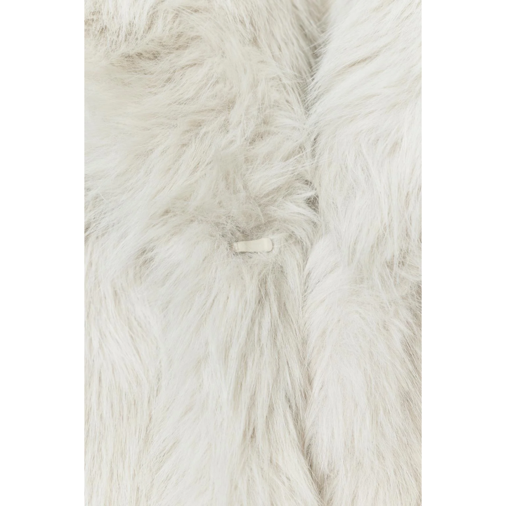 Пальто из искусственного меха коллекции zara woman