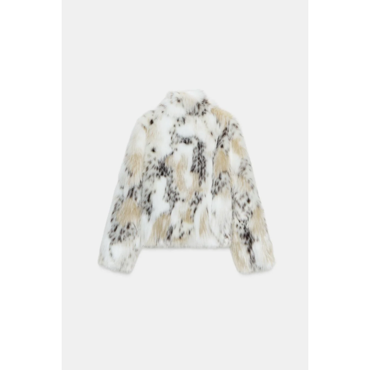 КОРОТКОЕ ПАЛЬТО ИЗ ИСКУССТВЕННОГО МЕХА — ZW COLLECTION