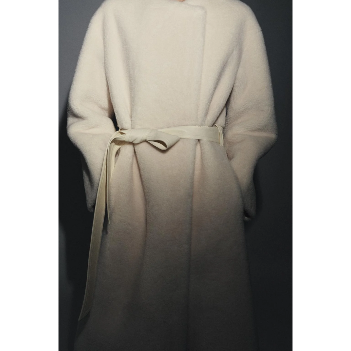 ПАЛЬТО ИЗ ИСКУССТВЕННОГО МЕХА — ZW COLLECTION LIMITED EDITION