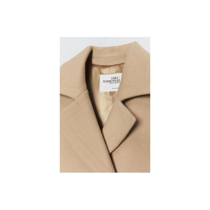 КОРОТКОЕ ПАЛЬТО ИЗ ИСКУССТВЕННОГО МЕХА — ZW COLLECTION