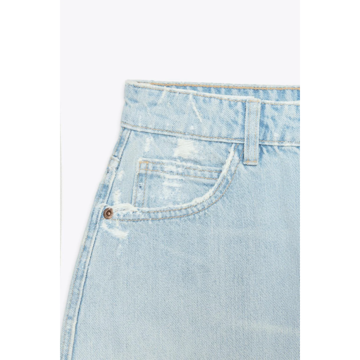 ДЖИНСОВАЯ ЮБКА TRF С РАЗРЕЗАМИ