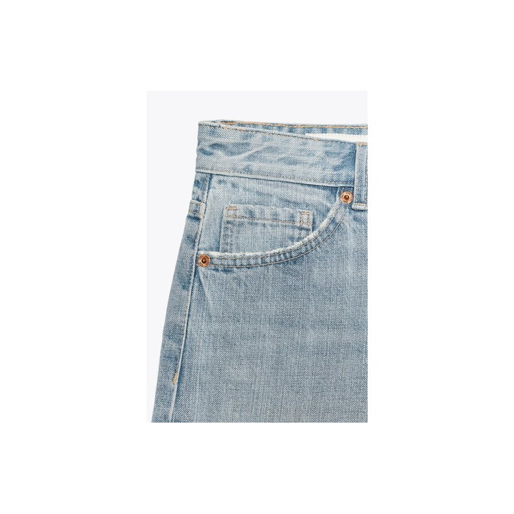 ДЖИНСОВЫЕ БЕРМУДЫ TRF СО СРЕДНЕЙ ПОСАДКОЙ