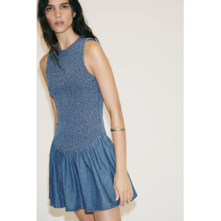 КОРОТКОЕ ПЛАТЬЕ В РУБЧИК